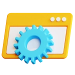 Illustration of a gear